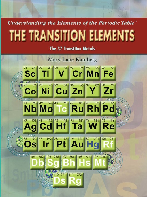Title details for The Transition Elements by Mary-Lane Kamberg - Available